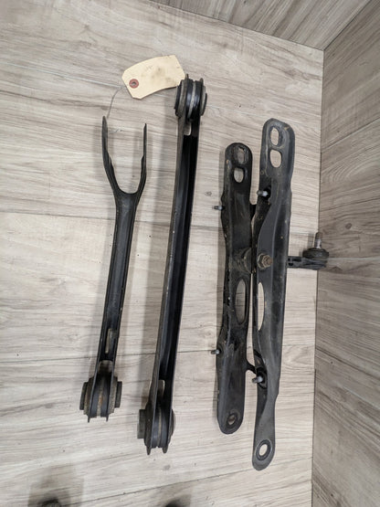 2018 BMW M550i G30 Rear Left Driver Control Arms SET 6861125 OEM BMW G11 G12 G14 G15 G16 G30 Rear Left Driver Upper Lower Control Arm SET