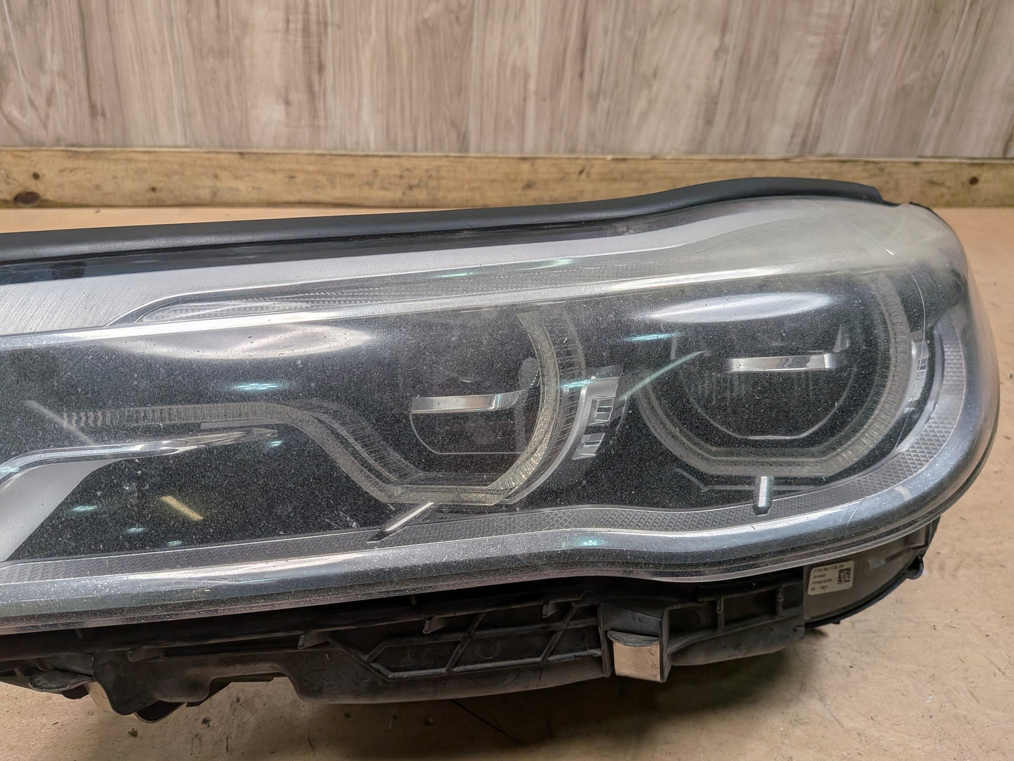 16-19 OEM BMW G12 740 750 Left Driver LED ICON Adaptive Headlight COMPLETE
