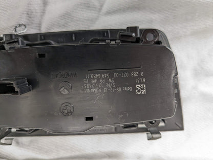 OEM BMW F22 F30 F32 F33 F80 Headlight Switch Control Panel Light Module BLACK