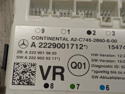 2015 - 2021 Mercedes-Benz C43 W205 Misc A2229001712