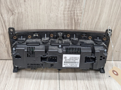 OEM Mercedes W207 W212 E350 E550 A/C Climate Heater Control Radio Media Switch
