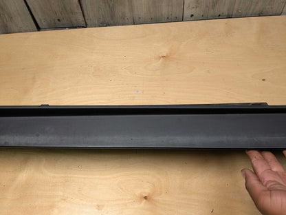 *14-18 OEM BMW F15 X5 Left Driver Side Skirt Rocker Panel Molding w/ Bracket