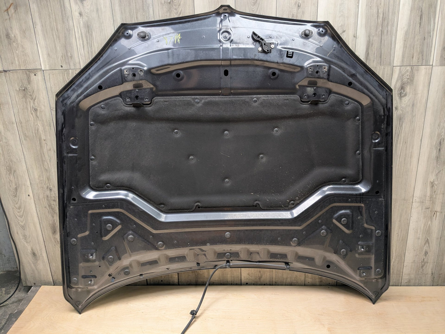 14-19 OEM BMW F15 F16 F85 F86 X5 X6 X5M X6M Hood Bonnet Panel Grey A90 SOPHISTOGRAU BRILLANTEFFEKT METALLI (A90)