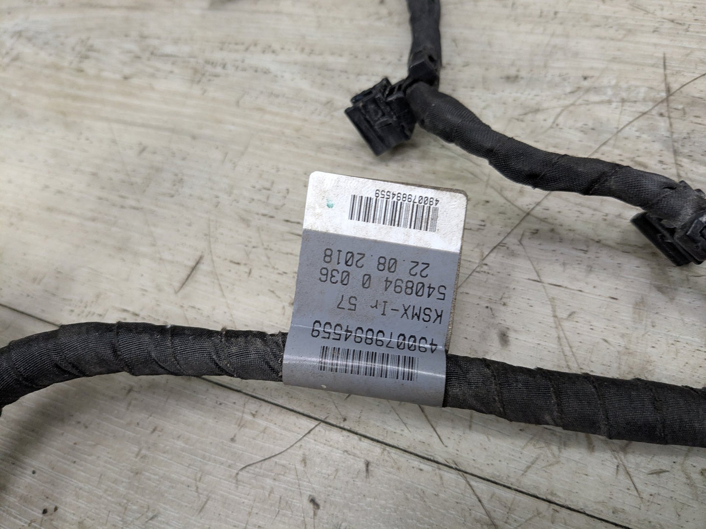 18-20 OEM AUDI Q5 SQ5 Rear Bumper Parking PDC Wire Wiring Harness