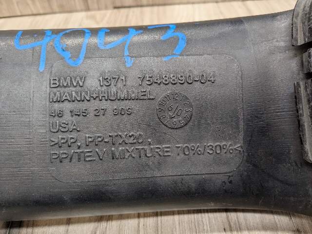 07-10 OEM BMW E70 X5 Engine N52N Air Intake Cleaner Duct Tube Pipe Hose