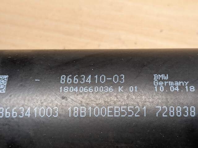18-20 OEM BMW G30 M550 AWD Rear Drive Shaft Driveshaft Propeller
