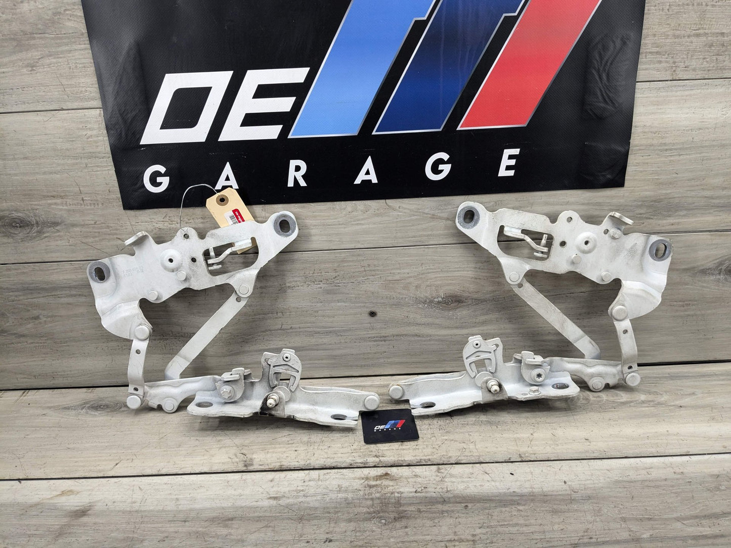 13-15 OEM BMW F01 F02 740 750 760 Hood Bonnet Left Right Side Hood Hinges SET