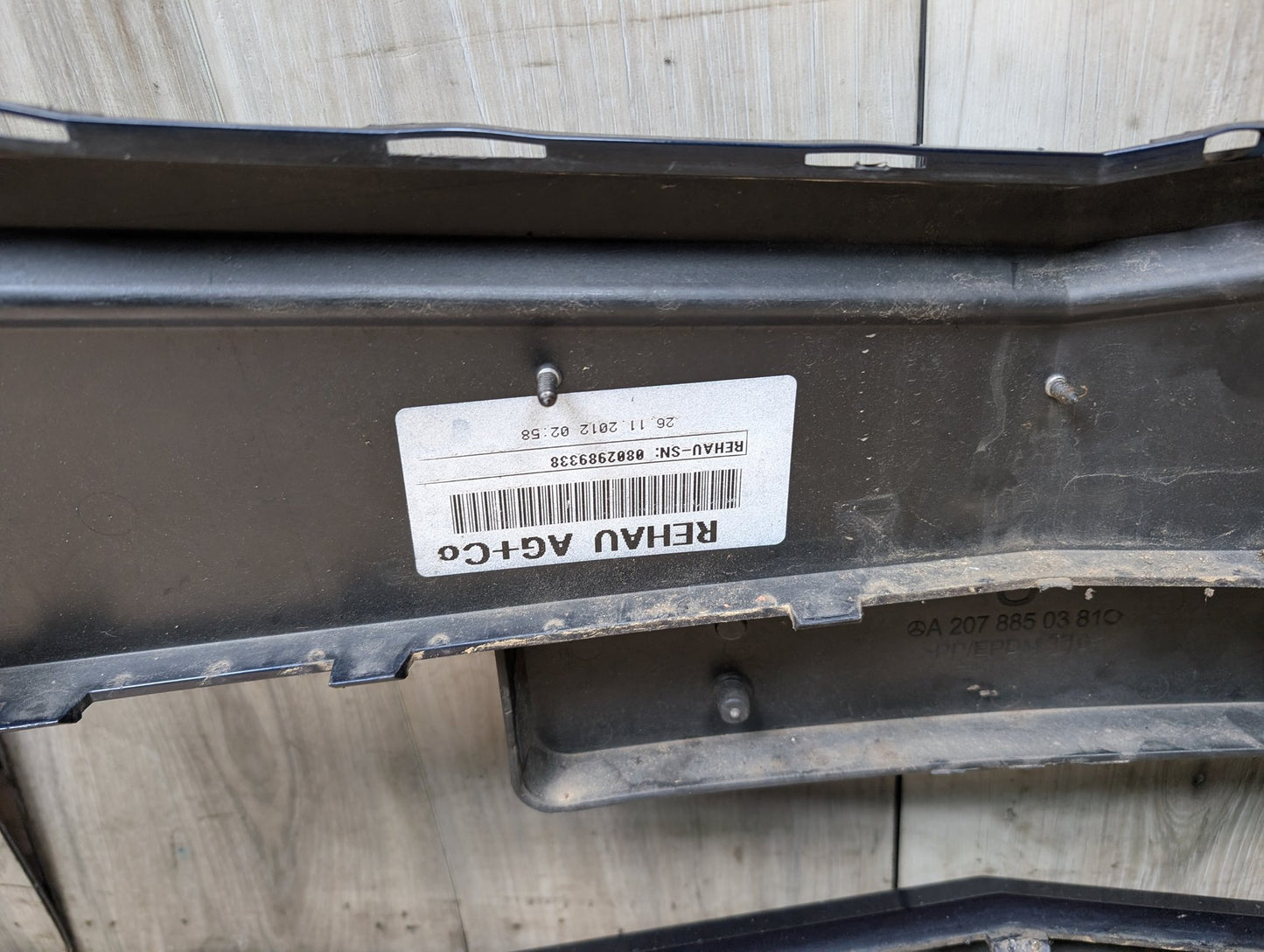 *10-13 OEM Mercedes A207 C207 W207 E350 E550 Front Bumper Cover Panel Blue 890 Blue 890
