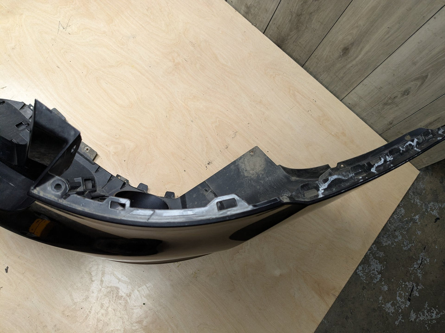 *15-19 OEM BMW F16 X6 Engine N55 Rear Bumper Cover Panel Assembly Gray A90 SOPHISTOGRAU BRILLANTEFFEKT METALLI (A90)