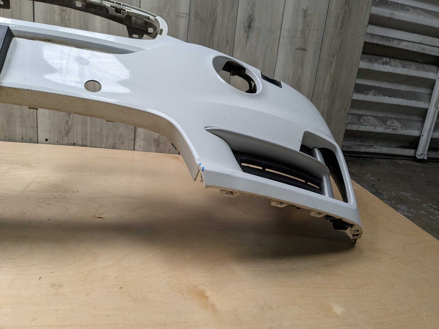 NOTE* 14-18 OEM BMW F15 X5 Front Bumper Cover Panel White 300 White ALPINWEISS III (300)