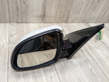 14-18 OEM BMW F15 X5 Left Driver Mirror Auto Dip Heated Shadow Line White