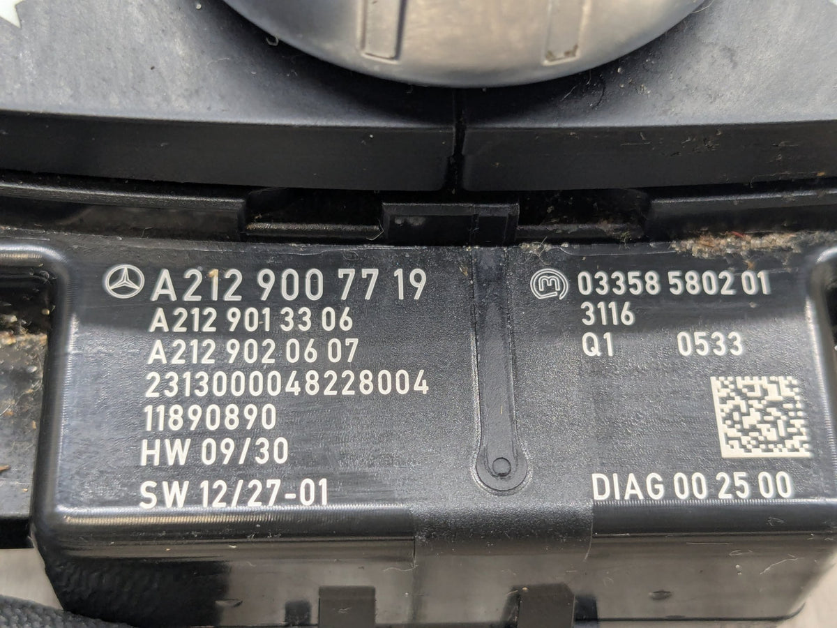 14-16 OEM Mercedes W207 W212 E350 E550 Center Console Navigation Control Knob