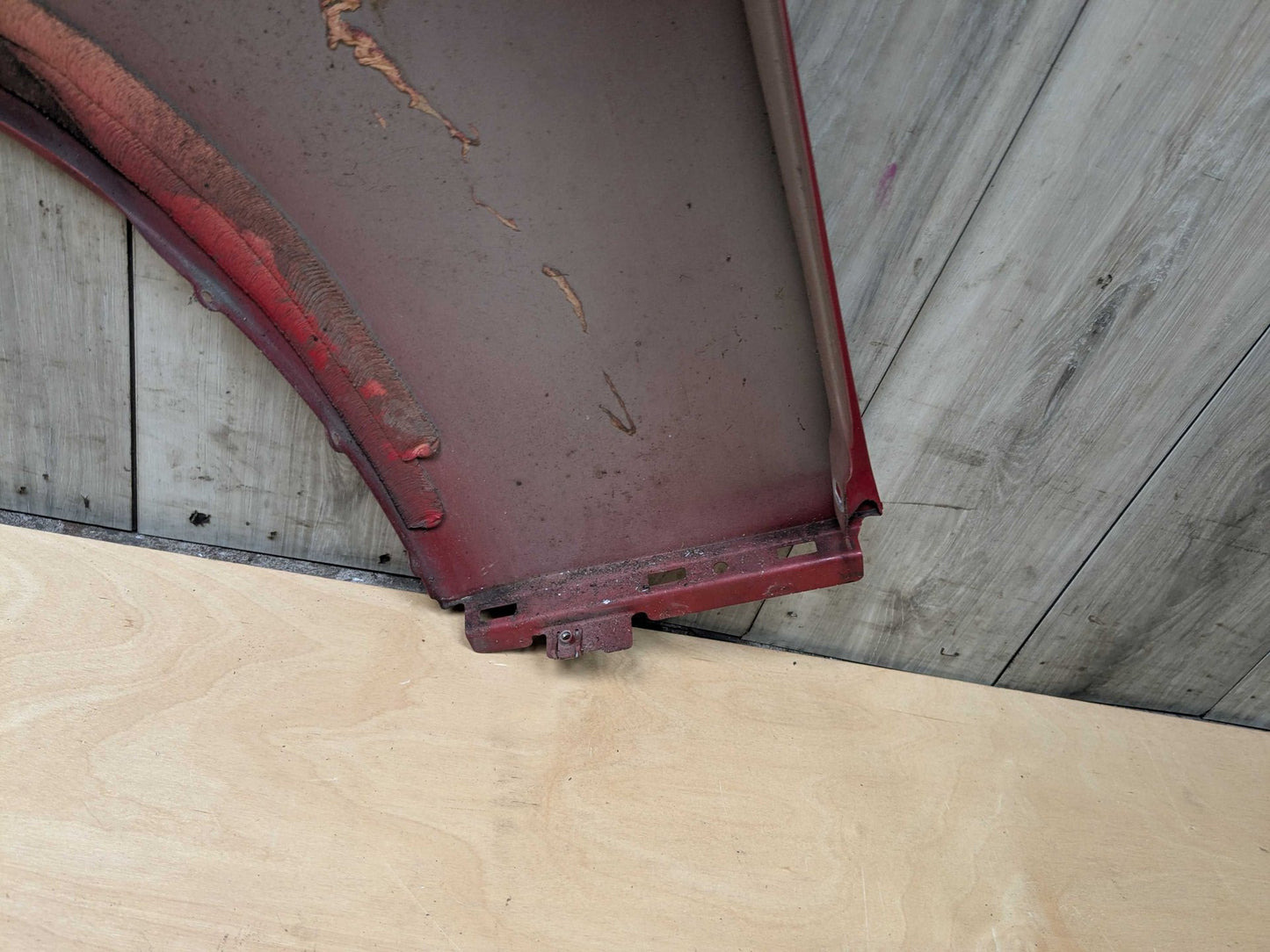 12-18 OEM BMW F30 F31 328 330 335 340 Right Passenger Side Fender Panel Red A75 MELBOURNEROT METALLIC (A75)