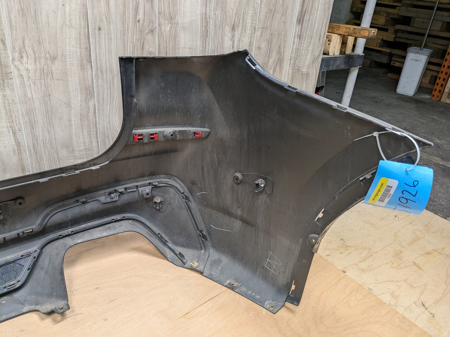*18-21 OEM BMW F97 G01 X3 X3M M SPORT Rear Bumper Cover w/ Diffuser Gray A90 SOPHISTOGRAU BRILLANTEFFEKT METALLI (A90)