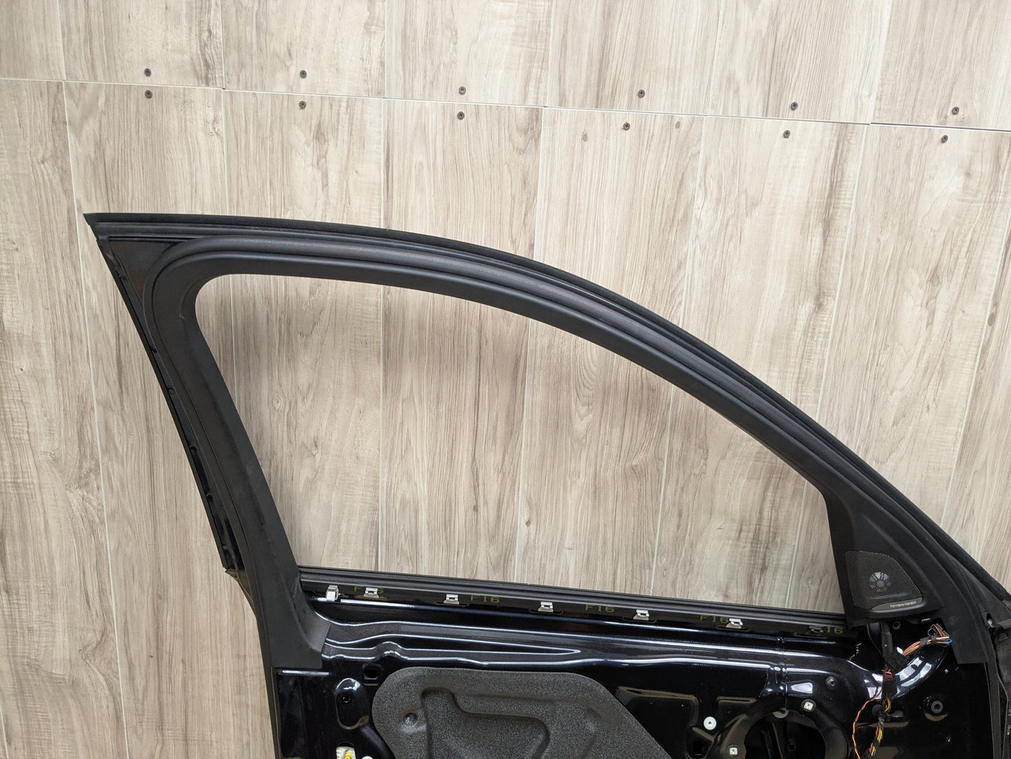 15-19 OEM BMW F16 X6 F86 X6M Front Left Driver Door Shell Panel Black 416 CARBONSCHWARZ METALLIC (416)