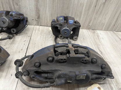 17-23 OEM BMW G30 540 M550 Front Rear Left Right Brake M SPORT Calipers SET Blue