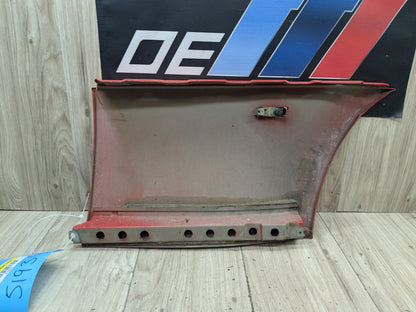 96-02 OEM BMW E36 Z3 Front Left Driver Side Fender Quarter Panel Cover Red 314 Red 314