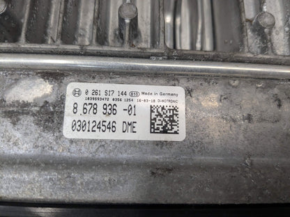 2016 BMW 750i G12 Engine Motor ECU DME Computer Module 8678936