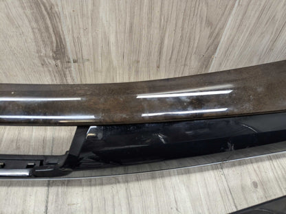 14-18 OEM BMW F15 X5 Dash Door Panel Wood Interior Trim Cover SET