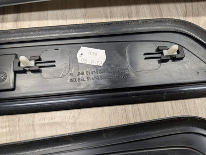 2013 BMW 750Li F02 Front Rear Left Right Scuff Plate Door Sill SET 8046291