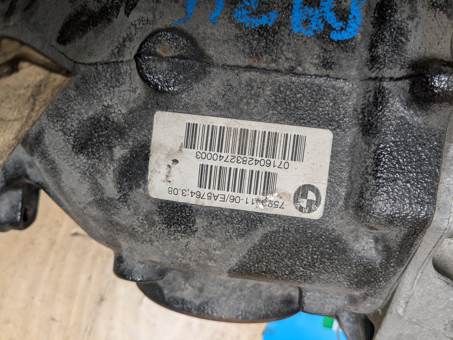 2016 BMW M235i Rear Axle Carrier Differential 56250k 7599411