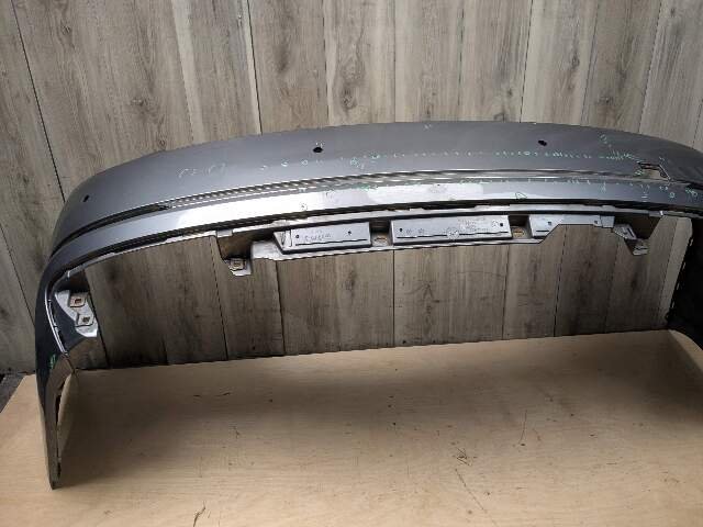 *13-15 OEM BMW F01 F02 740 750 Rear Bumper Cover w/ PDC Holes Gray A52