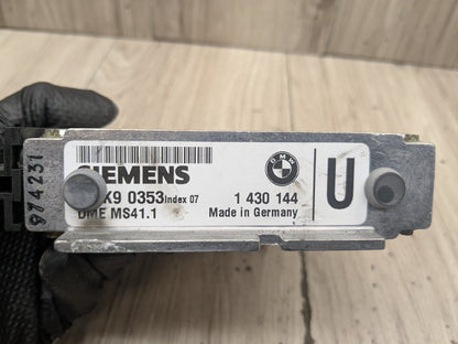 1998 BMW Z3 E36 - Engine Motor ECU DME Computer & Key SET PN: 1430188