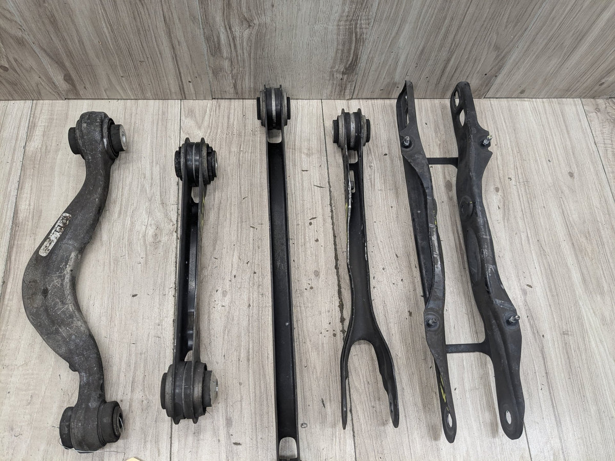 2017-2023 BMW M550i G30 Rear Left Driver Control Arms SET 6870535 OEM BMW G12 G30 540 Rear Upper Lower Left Driver Side Control Arm Wishbone SET