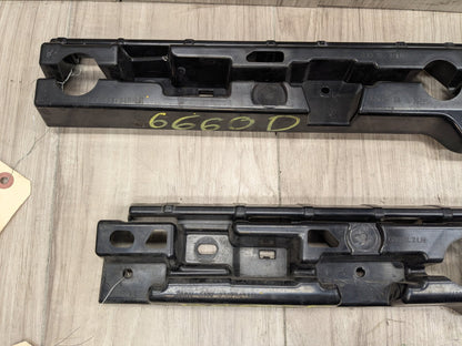 17-23 OEM BMW G30 F90 M5 Left Driver Side Skirt Rocker Panel Bracket SET