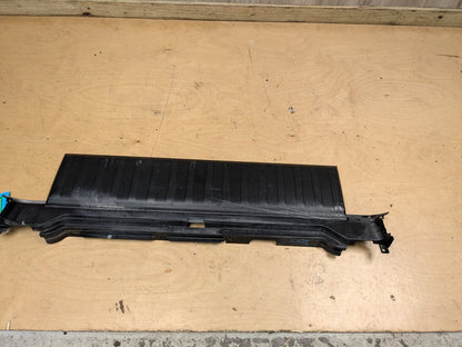 07-13 OEM BMW E70 X5 Rear Trunk Tail Gate Loading Sill Cover Trim Black