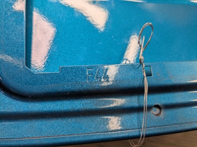 20-24 OEM BMW F44 228 M235 Rear Fuel Gas Tank Flap Filler Lid Cover Cap Blue C1G