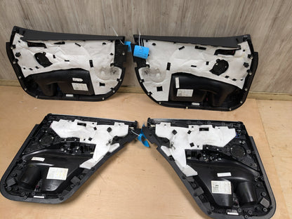*OEM BMW F97 G01 X3 X3M Front Rear Left Right Door Panel Cards SET CARBON FIBER
