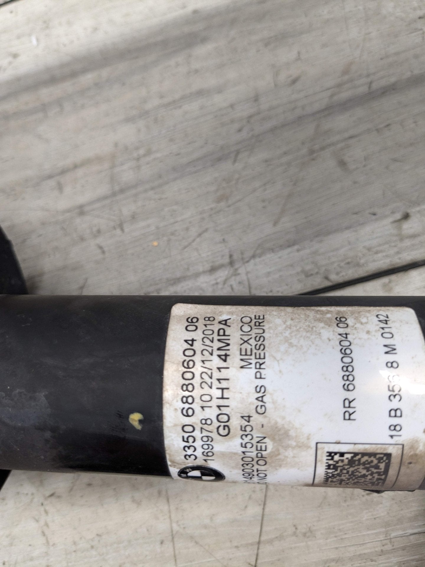 2019 BMW X3 G01 Rear Left or Right Spring Strut Shock Absorber 6880604