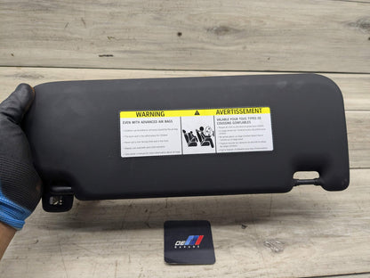 18-24 OEM BMW G01 G02 F97 F98 X3 Left Driver Side Sun Visor Anthracite Black