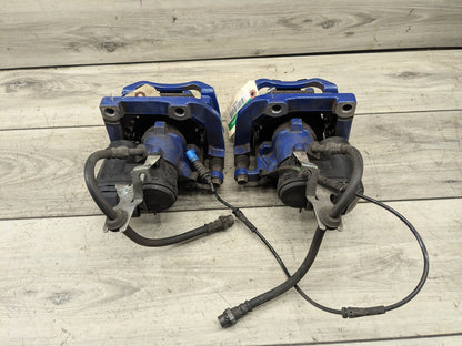 2020 BMW M340i G20 Front Rear Left Right Brake Caliper SET 6891235 OEM BMW G20 G22 G23 M240 M340 M440 Front Rear Left Right Brake Calipers SET Blue