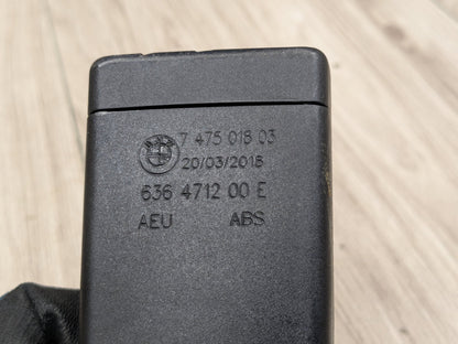 2018 OEM BMW F90 M5 G30 540 M550 Rear Right Passenger Seatbelt Seat Belt Buckle