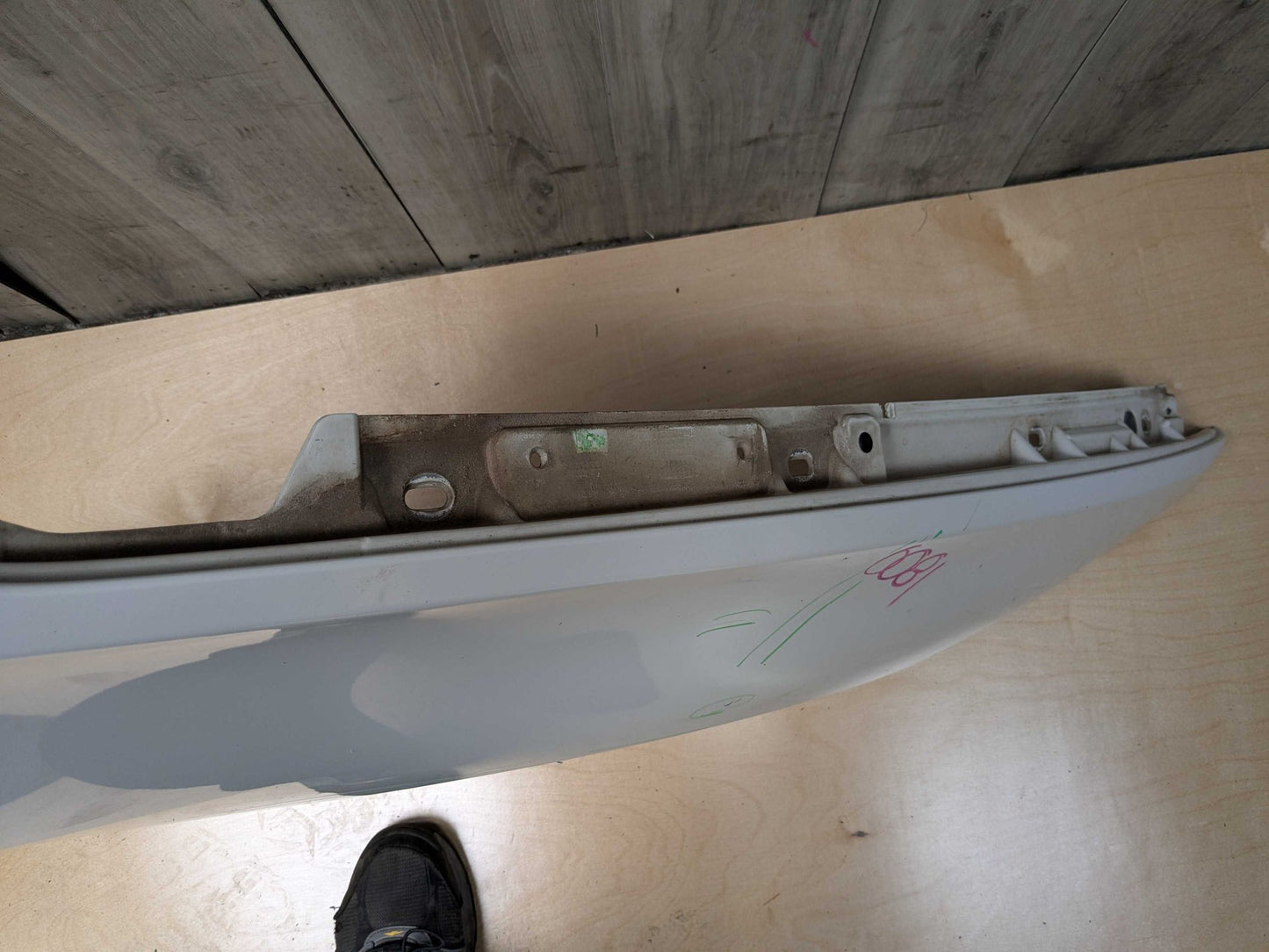 *NOTE* 14-18 OEM BMW F15 X5 Front Right Passenger Side Fender Panel White 300 White ALPINWEISS III (300)