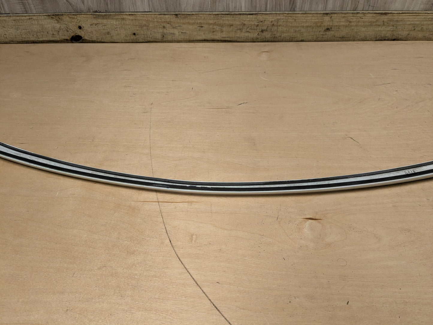 Mercedes W205 Rear Spoiler AMG Boot Trunk Trim Panel Obsidian 149 Polar white