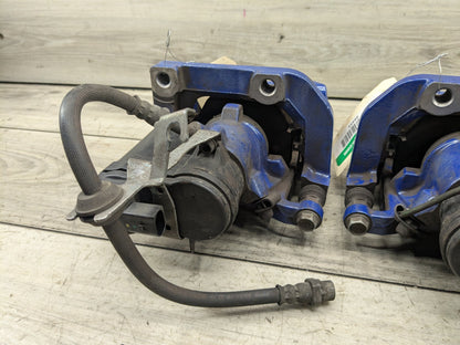 2020 BMW M340i G20 Front Rear Left Right Brake Caliper SET 6891235 OEM BMW G20 G22 G23 M240 M340 M440 Front Rear Left Right Brake Calipers SET Blue