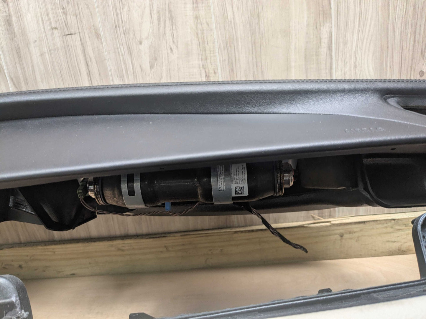 10-15 OEM BMW F01 F02 Alpina B7 Dashboard Dash Leather Panel Black/ TAN w HUD Brown