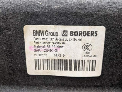 18-24 OEM BMW G01 F97 X3 X3M Rear Left Driver Trunk Quarter Panel Cover Trim
