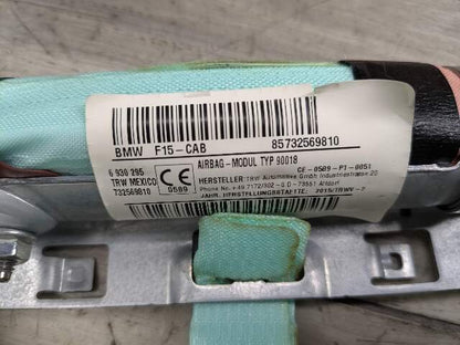 OEM BMW F15 X5 F85 X5M Right Passenger Side Top Roof Head Air Bag Airbag Curtain