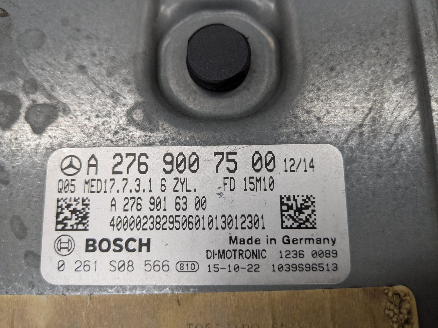 2015-2021 Mercedes-Benz W205 C43 Engine Motor ECU DME Computer Module A2769007500