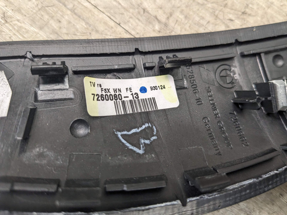 2015 BMW 328i F31 Front Rear Left Right Interior Door Panel Trims SET 9231229 ENGINE COOLANT PUMP: The elec rical connec or o he engine coolan pump could become damaged. Small drops o liquid rom he posi i e crankcase en ila ion (PCV) sys em could drip dow