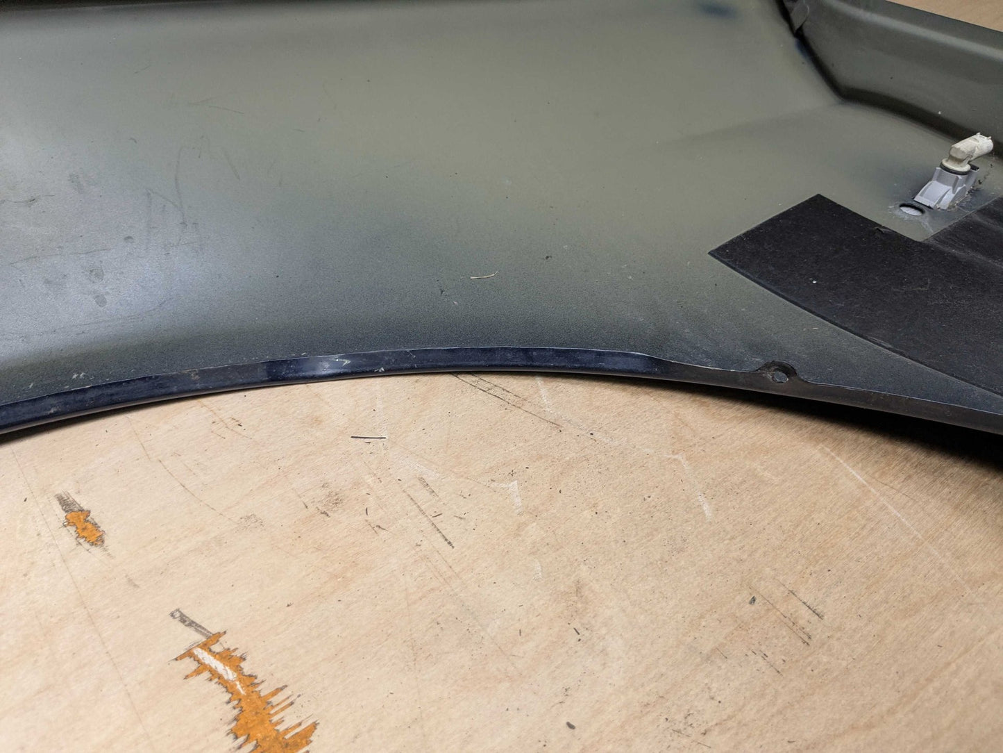 06-11 OEM BMW E90 328 335 Sedan Right Passenger Side Fender Panel Black 668 Black SCHWARZ II (668)