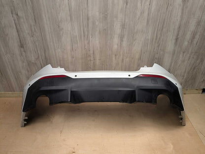 22-24 OEM BMW G42 230i 230iX B48 Rear Bumper Cover Panel w/ Diffuser White 300 ALPINWEISS III (300)
