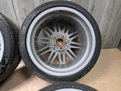 *OEM BMW E90 E91 E92 E93 Wheels Rims Front 19x8 ET37 Rear 19x9 ET39 LA Wheel Double Spoke 269 SET