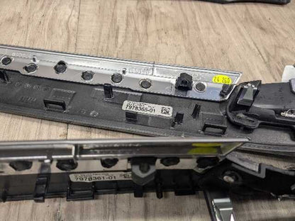 *OEM BMW F02 740 750 760 Alpina B7 Interior Dash Center Door Trim Piano Varnish