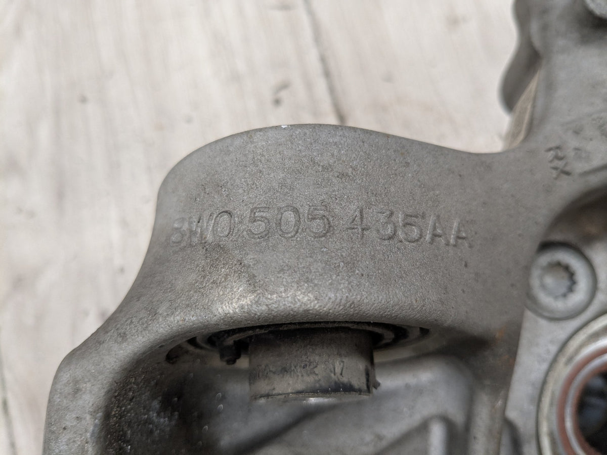 2018-2024 Audi S5 B9 Rear Left Driver Spindle Knuckle w/ Bearing 8W0505435 OEM
