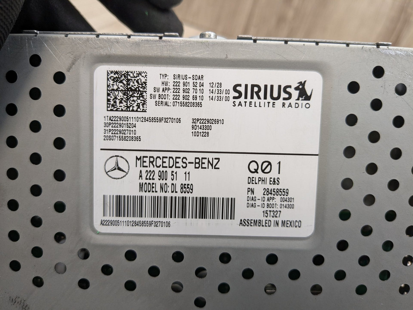 2015-2021 Mercedes-Benz C43 W205 Radio Receiver Module A2229005111